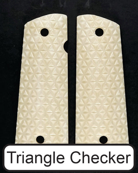 Faux Ivory 1911 Grips (Full Size)