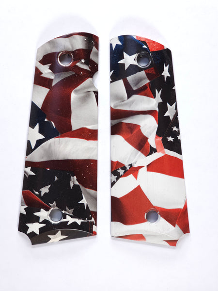 CLEARANCE-Graphic American Flag Full SIze 1911 Grips