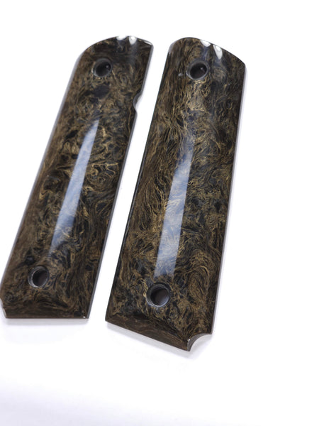 Gold Infused Carbon Fiber 1911 Grips (Full Size)