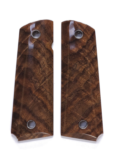 Figured Walnut 1911 Grips (Full Size) #2