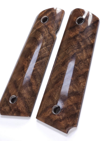 Figured Walnut 1911 Grips (Full Size) #2