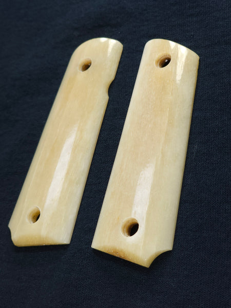 Genuine Giraffe Bone Compatible/Replacement Browning 1911 22/380 Grips