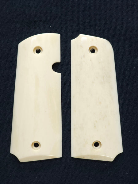 Genuine Camel Bone Rock Island 380 1911 (Baby Rock) Grips