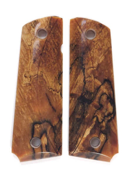 Spalted Maple 1911 Grips (Full Size)