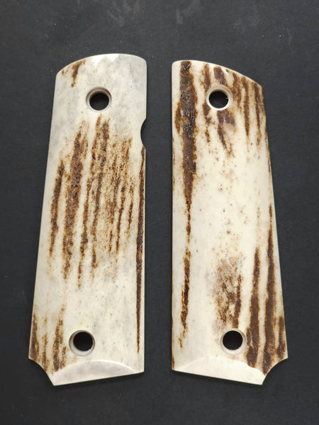 Thick Stag Browning 1911 22/380 Grips #2