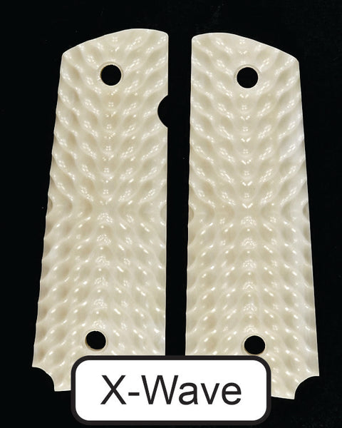 Faux Ivory 1911 Grips (Full Size)