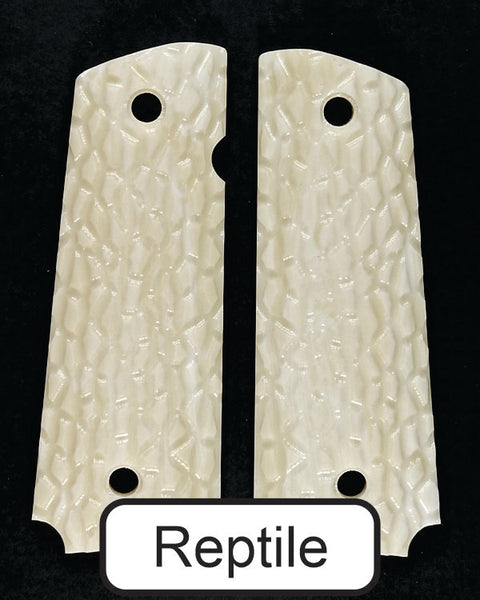 Faux Ivory 1911 Grips (Full Size)