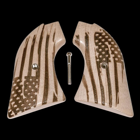 Maple American Flag Heritage Rough Rider Grips