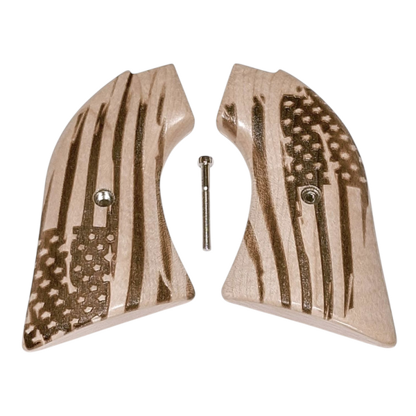 Maple American Flag Heritage Rough Rider Grips