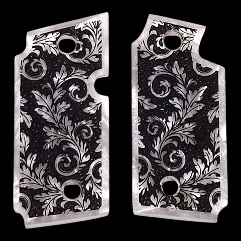 Pearl Floral Scroll Sig Sauer P238 Grips