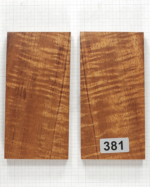 Curly Hawaiian Koa scales #381