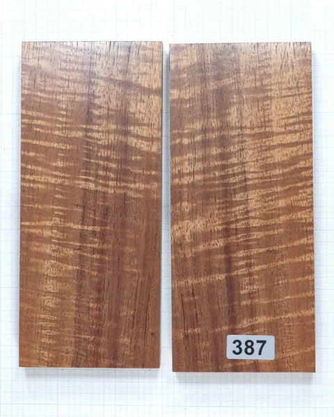 Curly Hawaiian Koa scales 60 #387