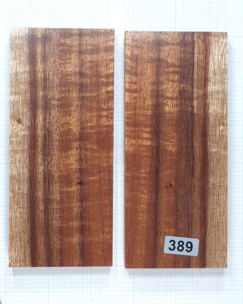 Curly Hawaiian Koa scales 45 #389