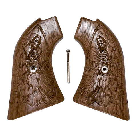 Walnut Grim Reaper Heritage Rough Rider Grips