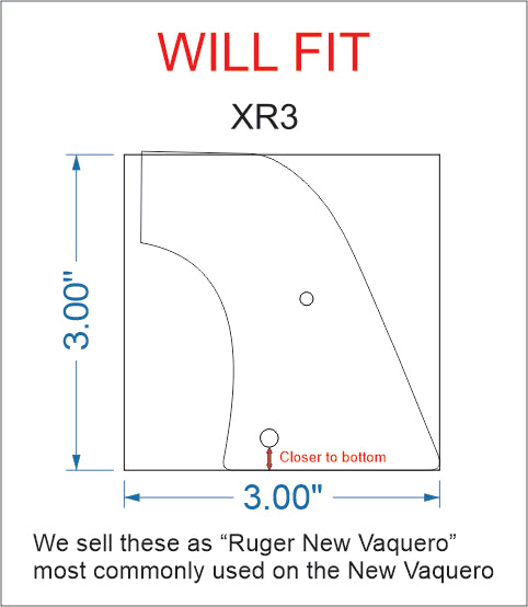 Maple Fleur De Lis Ruger New Vaquero Grips
