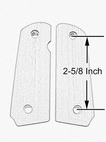 Toxic Green Kirinite 1911 Grips (Full Size)